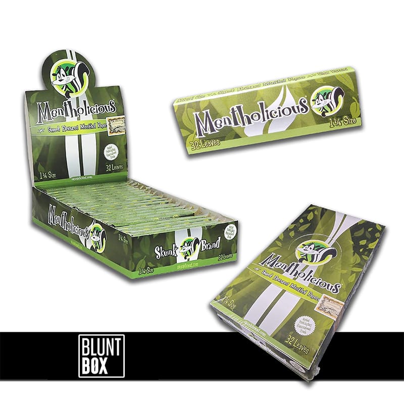 skunk brand mentholicious papers